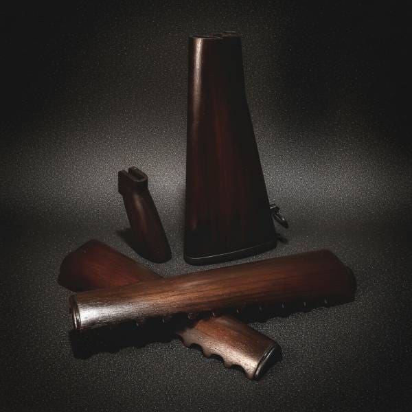 1371 A1 Rifle Battle Born Black Walnut Furniture Set AR-15 WOOD AMERICAN ICON