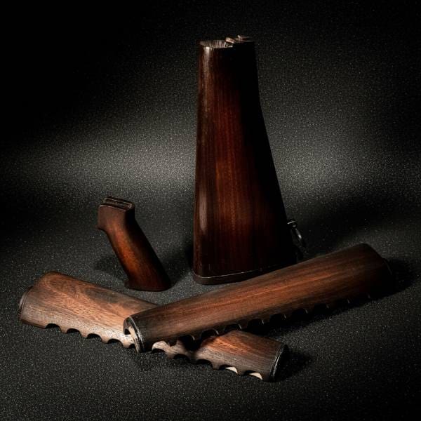A1 Rifle Battle Born Red Mahogany Furniture Set AR-15 WOOD AMERICAN ICON